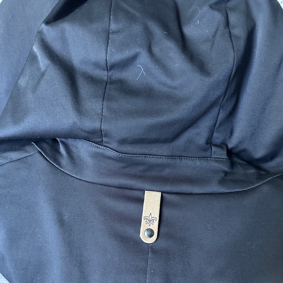 Mackage Hooded Coat with Leather Accent Sleeves - Picture 6 of 10